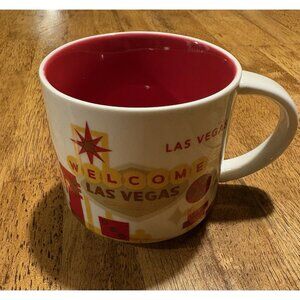 STARBUCKS You Are Here Collection Las Vegas Coffee Mug 14 Oz Retired 2015